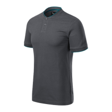 MALFINI Premium Diamond galléros póló férfi light anthracite 3XL munkaruha