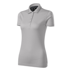 MALFINI Premium Galléros póló női Grand 269 ezüstszürke 2XL méret