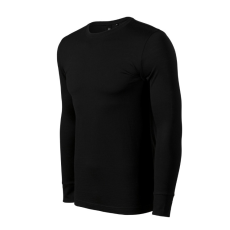 MALFINI Premium Merino Rise LS póló férfi fekete S