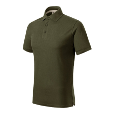 Malfini Prime (GOTS) galléros póló férfi military XL