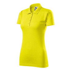 Malfini Single J. galléros póló női citrom XS