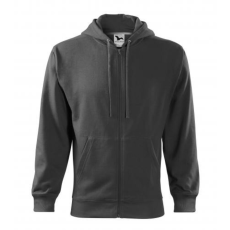 Malfini Trendy Zipper felső férfi acélszürke 2XL