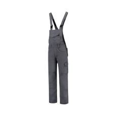 Malfini Unisex kezeslábas, Dungaree Overall Industrial T66, Malfini S konvoj szürke