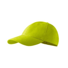 Malfini Unisex sapka, 6P 305, Malfini Lime zöld állítható férfi sapka