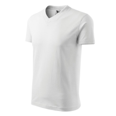 Malfini V-neck póló unisex fehér 2XL