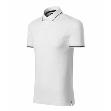 MALFINIPREMIUM 251 Malfinipremium Perfection plain férfi galléros póló Fehér - M