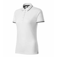 MALFINIPREMIUM 253 Malfinipremium Perfection plain női galléros póló Fehér