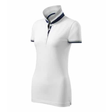 MALFINIPREMIUM 257 Malfinipremium Collar Up galléros női póló Fehér - M munkaruha
