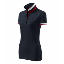 MALFINIPREMIUM 257 Malfinipremium Collar Up galléros női póló szürkéskék - M munkaruha