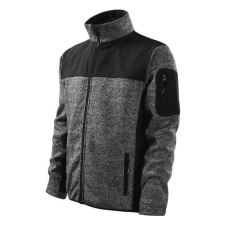 MALFINIPREMIUM 550 Malfinipremium Casual softshell férfi kötött kabát kötött melanzs szürke - XL munkaruha