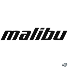  Malibu Logó felirat Autómatrica matrica