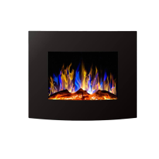  MALINS 65 fekete elektromos kandalló kályha, kandalló