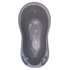  Maltex Babakád, lovacska, Minimal, 84 cm, steel grey babafürdőkád