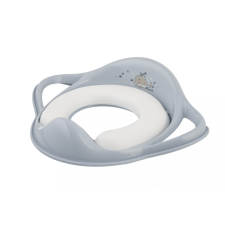 Maltex WC szűkítő fogantyúval puha Bálna Minimal - satin blue bili