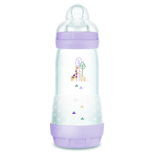 MAM Anti Colic cumisüveg 4h+ 320 ml 2025 - Lila - Zsiráf cumisüveg