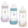  Mam Cumisüveg Anti-colic, Matt, megújult széles szájú (260 ml/db)