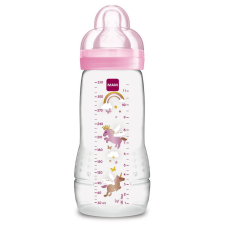 Mam Easy Active cumisüveg 330 ml - 4h+ - Rózsaszín cumisüveg