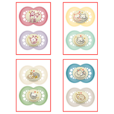  MAM játszócumi Original Night szilikon 16hó dupla cumi