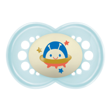 Mam Original Night szilikon nyugtató cumi 16+ hónap - Világoskék Űrlény cumi