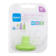 Mam Spout & Valve Sports 12m+ Green kis bögre 1 db gyermekeknek bögrék, csészék