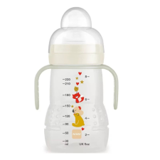 Mam Trainer Night tanuló itatópohár 220ml 4hó+ - Világosbézs Maci itatópohár
