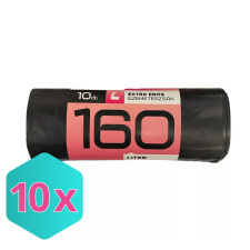  Mamuth szemeteszsák extra erős, 160L, 120x80cm, 10db/tekercs KARTON - 10 db tisztító- és takarítószer, higiénia