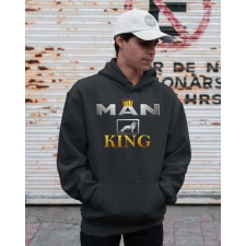 Man king pulóver - egyedi mintás, 4 színben, 5 méretben női pulóver, kardigán