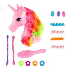 Man Yuk Toys Fésülhető unikornisfej - Sörényformázó készlet szépségszalon