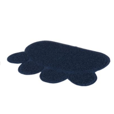  Mancs alakú gumiszőnyeg etetőtál alátét, fekete kutyafelszerelés