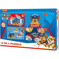  Mancs Őrjárat Be happy puzzle 4 az 1-ben puzzle, kirakós