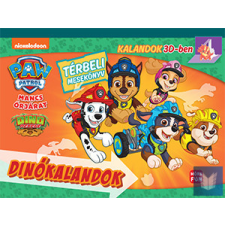  Mancs Őrjárat - Dinókalandok - Térbeli mesekönyv - Kalandok 3D-ben gyermek- és ifjúsági könyv