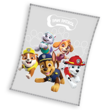 Mancs őrjárat/Paw Patrol grey ágytakaró/pléd, 150x200 cm lakástextília