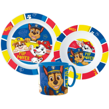 Mancs Őrjárat Pup Power étkészlet, micro műanyag szett bögrével 265 ml babaétkészlet