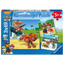 Mancs Őrjárat puzzle szett 3x49 darab puzzle, kirakós