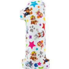 Mancs Őrjárat Star 1-es szám fólia lufi 66 cm party kellék