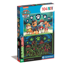  Mancs Őrjárat Symbols 104 db-os világítós puzzle Clementoni puzzle, kirakós