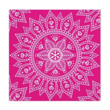 Mandala Fuchsia White szalvéta 20 db-os, 33x33 cm FSC papírárú, csomagoló és tárolóeszköz