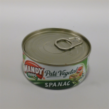 Mandy növényi pástétom spenótos 120 g reform élelmiszer