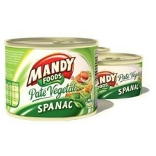 Mandy spenótos növényi pástétom 120g konzerv