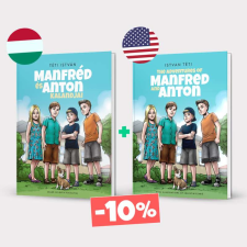  Manfréd és Anton kalandjai magyar + angol gyermek- és ifjúsági könyv