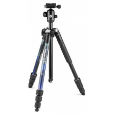Manfrotto Element MII állvány Alu 4 szekció, gömbfej (kék) (MKELMII4BL-BH) fotó állvány