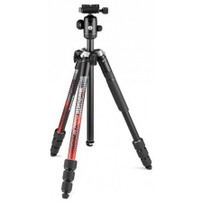 Manfrotto Element MII állvány Alu 4 szekció, gömbfej (piros) (MKELMII4RD-BH) fotó állvány