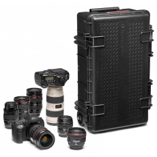 Manfrotto Pro Light Reloader Tough-55 gurulós kemény bőrönd, kézipoggyász méretű magas tetejű (MB PL-RL-TH55)