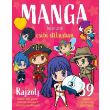Manga karakterek csibi stílusban gyermek- és ifjúsági könyv