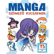 - Manga színező kicsiknek gyermek- és ifjúsági könyv