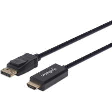 MANHATTAN 153195 video átalakító kábel 1 M DisplayPort HDMI Fekete (153195) kábel és adapter