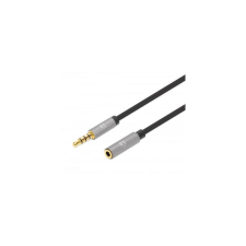 MANHATTAN 356039 audio kábel 2 M 3.5mm Fekete, Ezüst (356039) kábel és adapter