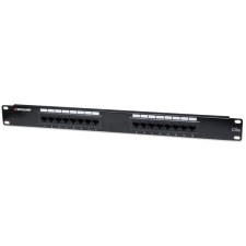 MANHATTAN - CAT5e UTP patch panel, 16 portos, 1U - 513548 egyéb hálózati eszköz