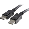 MANHATTAN DisplayPort kábel [1x DisplayPort dugó - 1x DisplayPort dugó] 1 m fekete, Manhattan (306935-CG)