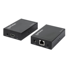 MANHATTAN Extender - HDMI - Cat5e/6 Hosszabbító, 60 m-ig 1080p, 50m-ig 4K30Hz kábel és adapter